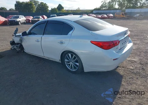 2017 Infiniti Q50 3.0T Premium from USA, damaged, VIN JN1EV7AR0HM833611